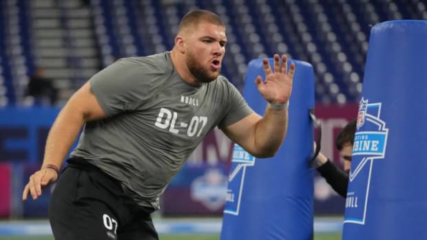 Florida State defensive lineman Braden Fiske